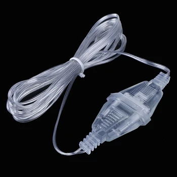 Putere Cablu de Extensie Plug Extender Sârmă Pentru LED String Aprinde Luminile de Crăciun