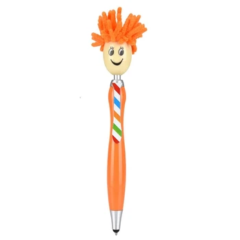Multifuncțional 3 în 1 Mop Topper Pen Stylus Pen Sn Curat pentru Copii și Adulți (12 Bucati)
