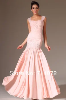 Petrecere de bal rochie de dantela aplicatii vestido de renda noua moda a-line sexy femei rochie roz rochie de seara lunga transport gratuit