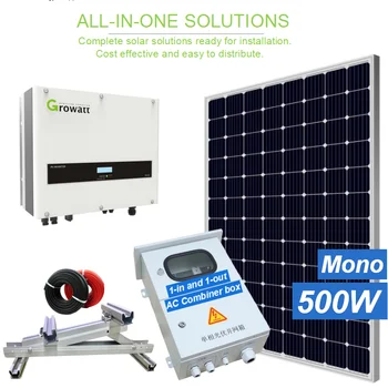 X2-060 EiTai Standard German 500W Panou Solar 480W 460W 450W Mono Panou Solar IOS CEC Certificat Pret Bun