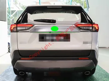 ABS Cromat Usa Spate Capac Portbagaj Capac Capitonaj Exterior Turnare Autocolante Pentru Toyota Rav4 2019 2020