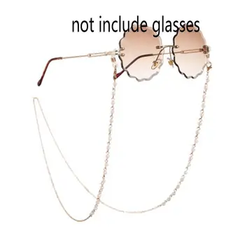 1 BUC Ochelari Coarda Curea Margele Perla Cablu de Gât Anti-Alunecare, Ochelari Lanțuri de ochelari de Soare Șir Ochelari de Sport Accesorii