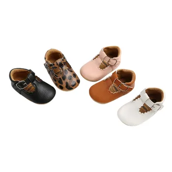 De vară pentru Copii Pantofi 2021 Moda din Piele PU Leopard de Imprimare Prima Pietoni Pantofi Adidași Pentru Fete Băiat Copil Baby Pantofi Respirabil