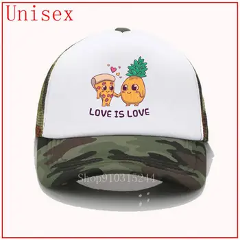 Ananas și pizza dragostea este dragoste pentru copii paie pălărie Snapback pălării pentru bărbați baseball Personalizate de Imprimare pălării mens hat designer pălărie de baseball