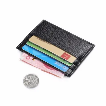 Moda Slim 3 Carduri de Credit de Afaceri Titular Pocket Slim Subțire ID-ul de Card de Credit Bani Titularul Portofel pentru Femei Bărbați 6 Culoare