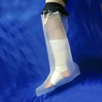 1 buc Impermeabil Proteja Piciorul de Acoperire Reutilizabile Picior Scurt Pansament Protector Sigilat în condiții de Siguranță Ipsos Pentru Duș și Baie Proteja Rana