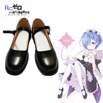 Rem cos Re:Viața într-o lume diferită de zero pentru cosplay panza pantofi de moda pantofi casual barbati femei facultate de desene animate anime