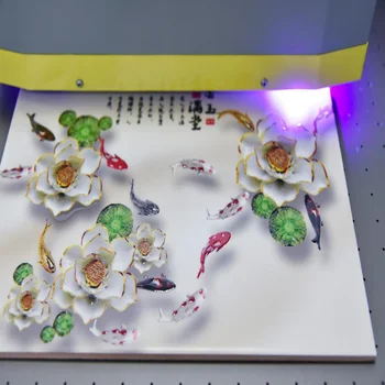 A1 dimensiune 60 90cm imprimare uv flatbed imprimanta laser printer