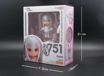 Re Zero Incepand de Viață într-o Altă Lume Emilia Anime Figura Jucărie Mini Fata Sexy din PVC Figura de Acțiune de Colectare de Jucării Model de Papusa Cadou