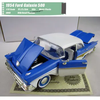 6pcs/lot en-Gros Arko Scara 1/32 Model de Masina Jucării 1954 Ford Galaxie 500 De turnat sub presiune, Metal Model de Masina de Jucărie