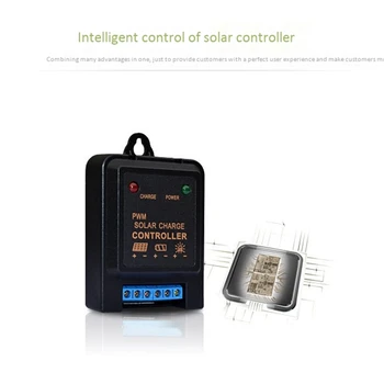 Ligent 5A 12V Mini Solar Controler de Încărcare PWM Panou Solar Controler de Lumină de Încărcare a Bateriei de Reglementare