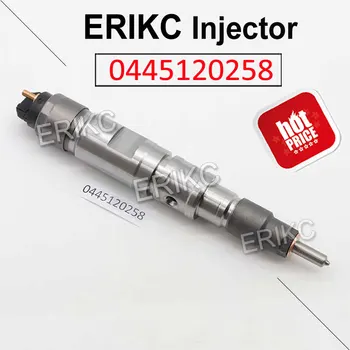 ERIKC 0445120258 de Carburant Auto Motor Injector Assy 0 445 120 258 Common Rail Injector Accesoriu 0445 120 258 pentru Bosch Doosan