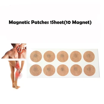 1Sheet(10 Magnet) Magnetic Patch-uri Ameliorarea Durerii de Sănătate a Corpului Magnet Terapie Naturală pentru Spurs Hyerplasia Cherestea Spate Talie