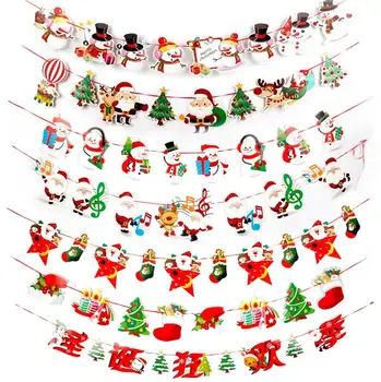 Bannere Draperii de Perete Clearance Decoratiuni de Craciun Ornamente Pandantiv Ornamente de Crăciun Crăciun Fericit Decoratiuni LX3978