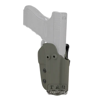 Ascuns IWB Talie Tuckable Clip Toc Tactic HSG Stil Dreapta Transporta Ascuns Pistolul Husă Pentru COMP-TAC Glock FG