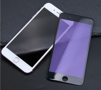100buc 3D Anti Blue Ray Ochii de Carbon, Fibra de Sticla Temperata Pentru iPhone 12 Mini 11 Pro Max XS XR X 8 7 6 Plus SE Curbat Cu Pachetul