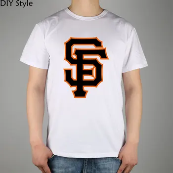 SF GIANTS Baseball T-shirt bumbac Lycra sus 10978 de Moda de Brand t camasa barbati nou DIY de înaltă calitate