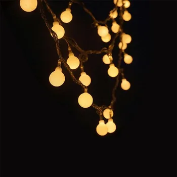 Noi 10M led lumini șir cu 70led mingea AC220V ghirlanda de lumini pentru un decor de sărbătoare lampa Festival de Crăciun, lumini în aer liber