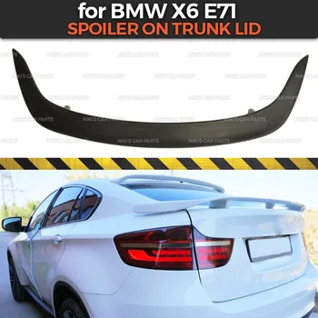 Spoiler caz pentru BMW X6 E71 2008-plastic ABS speciale limitate aero wing dinamic laminat decor de styling auto tuning