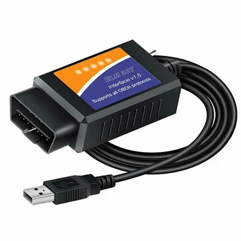 Pentru ELM327 OBD2 Scanner Elm 327 USB V1.5 Bluetooth Cititor de coduri Auto de Diagnosticare Scaner Instrument de Făcut pentru Forscan