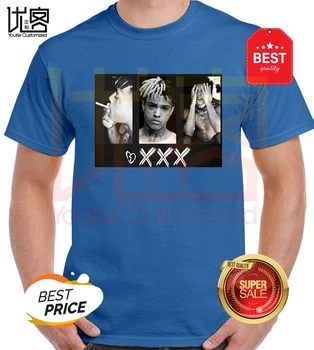 Xxxtentacion Tricouri Departamentul de Imprimare T-Shirt Rece Tip Rău tricou bărbați vară tricou Alb hipster Populare Tricou Pentru Om