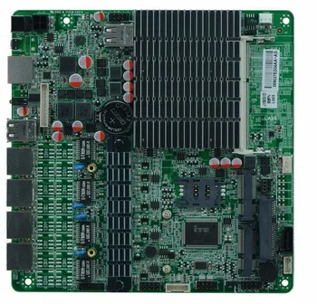 10BUC fără ventilator Mini ITX Celeron J1900 cu 4x Intel Gigabit 1000Mbps porturi Ethernet Firewall Router Aparat Pfsense
