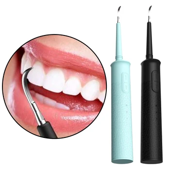 Cu Ultrasunete Periuță De Dinți Electrică Electric Scala De Tartru Remover Electrice Oral Baterie Reîncărcabilă Kit De Albire A Dintilor
