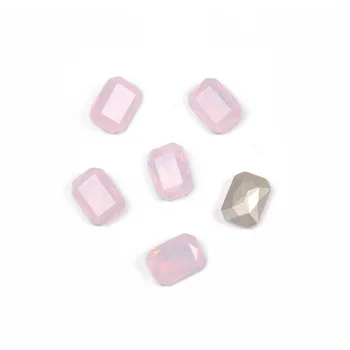 YANRUO 4627 Super Sclipici Rose Water Opal Culori Cristale Populare Octogon Formă de Sticlă Pentru Farmecele 3D Decoratiuni de Arta Unghiilor