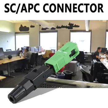 10buc SC/APC Conector de Fibra Optica FTTH Încorporat Singur Modul de Asamblare Fibra Optica Rapid Conector de Fibra Optica Conector Rapid