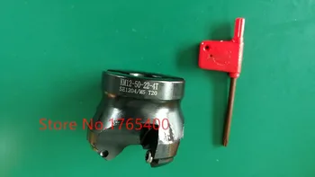 Noi NT30 FMB22 45mm M12 suport+ SE-KM12-45 de grade fata mill-cutter KM12 50-22-4T + 10buc SEKT1204 oțel carbură inserturi
