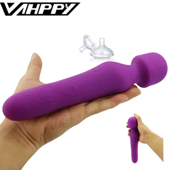 Vibratoare jucarii sexuale pentru femei Clitorisul stimulator incarcare USB-AV Baghetă Magică Puternic oral pasarici rase Penis artificial Vibratoare pentru Femei Adulte magazin