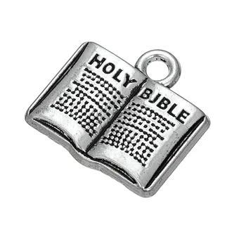 Skyrim 20buc/lot Biblia Declarație Religioase Farmec Bijuterii DIY Face Pentru Brățară&Colier
