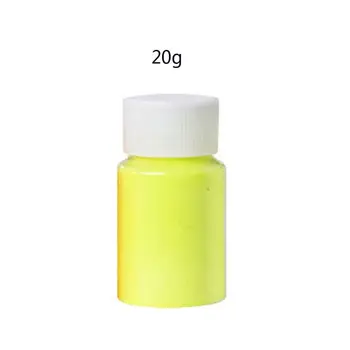 12 Culoare 20g Rășină Luminoase Pigment Kit Strălucire În Întuneric, Praf de Pigment Colorant Colorant Fluorescent Rășină Bijuterii