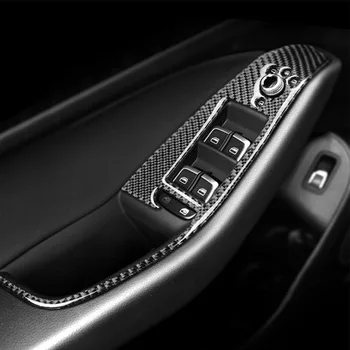 BOOMBLOCK Portiera Cotiera Capacul Panoului de Cadru din Fibra de Carbon, Accesorii Pentru Audi Q5 2010 2011 2012 2013 2016 2017 2018