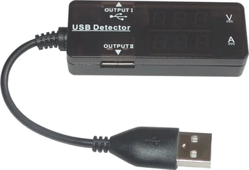 Cele mai noi DC 3-30V USB Tensiune de Curent LED Incarcator Tester Capacitate Detector de Alimentare Băncii de telefon Mobil curent de încărcare DC0-10A