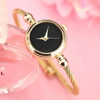 Femei Brățară Ceas De Mână Din Oțel Inoxidabil De Lux, Aur, Argint Lady Ceasuri De Moda Picătură Navă Fata Ceas Relojes Mujer