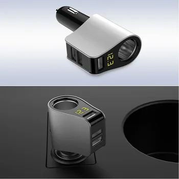Auto-styling 5V/3.1 a 3 Incarcator USB pentru Cadillac srx cts ats escalade cheie emblema sts dts bls accesorii