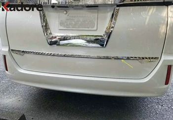Pentru Toyota Voxy Noe R80 2017-2019 Din Spate A Capacului Portbagajului Capac Ornamental De Înmatriculare Auto Accesorii Cadru Hayon Boot Bandă De Protecție
