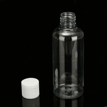 5 Buc 100 ml Portabil din material Plastic de Călătorie Sticlă Transparentă Șampon Cosmetice Lotiune de Sticla Recipient multifuncțional Depozitare Sticle