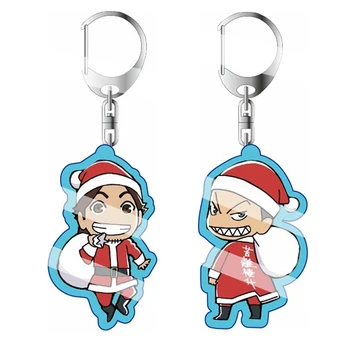 Noi, De Înaltă Calitate, De Crăciun Anime Haikyuu Acril Transparent Figura Keychain Keyring Decor De Colectare Model De Cosplay
