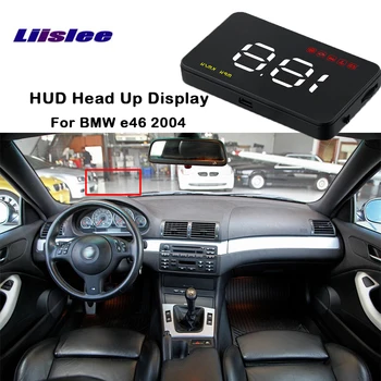 Liislee Pentru BMW e46 04 montate pe Vehicul HUD head up display vehicul de energie solară wireless viteza de navigare vitezometru protecție
