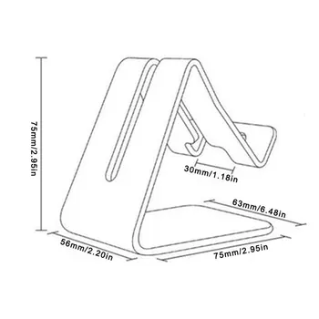 Universal Aliaj de Aluminiu Telefon Inteligent Stand de Birou Suport de Încărcare Stand Leagăn de Montare Pentru iPhone Metal Tablete Stand Pentru Tableta ipad