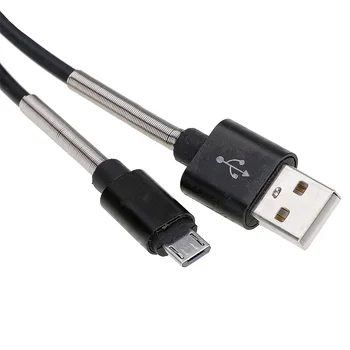 Portabil V8 USB Cablu de Încărcare Micro USB de Date de Sincronizare prin Cablu Deccorated cu arc adaptor telefon Mobil