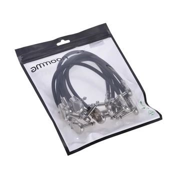 Ammoon 15cm/ 6 Efect Chitara Pedala Instrument Cablu Patch 1/4