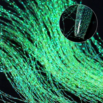Fluorescente de Mătase de Unghii de Arta din fibra de sticla de Forme de Prelungire Gel Acrilic Sfaturi de Constructii Cuie Manichiura Instrument DIY