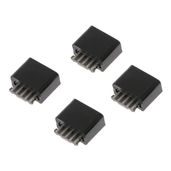 10 Buc DIY Micro USB 5 Pini de sex Feminin Soclu Kit Conector Mufă de Lipire Sudare Shell
