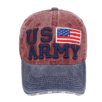 YOUBOME Șapcă de Baseball pentru Femei Pălării Pentru Bărbați ARMATEI SUA, statele UNITE ale americii Flag Camionagiu Brand Snapback Capace de sex Masculin Epocă Casquette Os Tata Pălărie Capac
