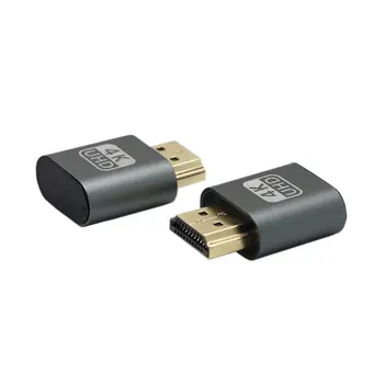VGA HDMI Dummy Plug de Afișare Virtuală Emulator Adaptor DDC Edid Suport 1920x1080P Pentru placa Video Minerit BTC Miner