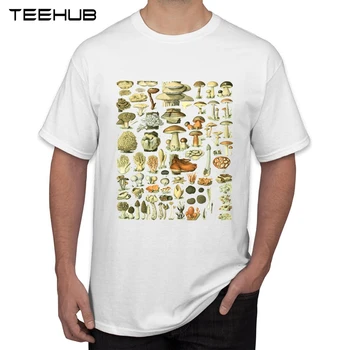 TEEHUB Colectie de Moda de Insecte Imprimare Bărbați T-Shirt Fierbinte Design Amuzant Ciuperci Tricou Maneca Scurta Barbati Haine Cool Tee