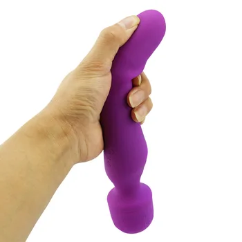 10 Moduri de Recharegable Clitorisul Piept de Încălzire Îndoiți Cap Dublu AV Vibrator sex Feminin Masturbari Masaj Vibrator Sex Bagheta